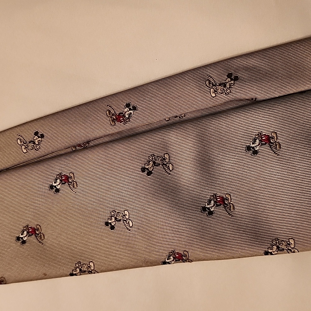 Vintage Mickey Mouse tie from balancing the tie works